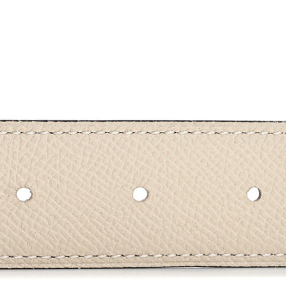 Hermes Epsom Swift 24mm Collier De Chien CDC Belt 75 30 Craie Rouge Grenat 5 of 8