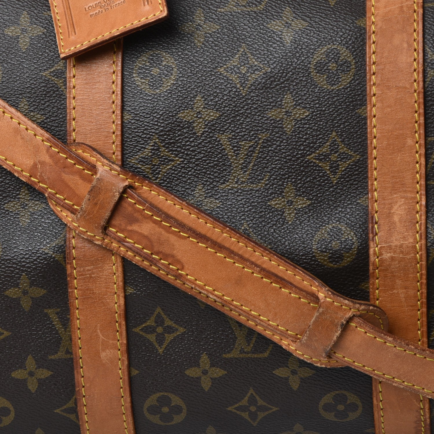 Louis Vuitton Monogram Keepall Bandouliere 55 8 of 23