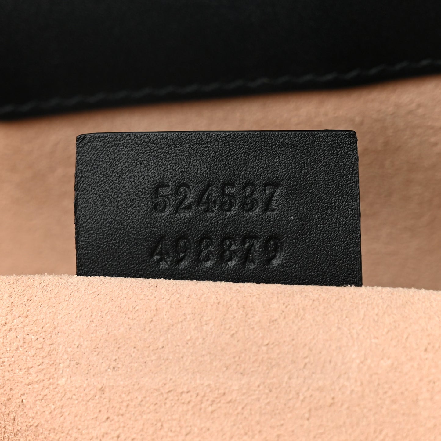 Suede Patent GG Web Medium Ophidia Tote Bag Black