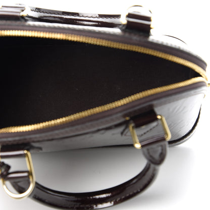 Louis Vuitton Vernis Alma BB Amarante 5 of 10