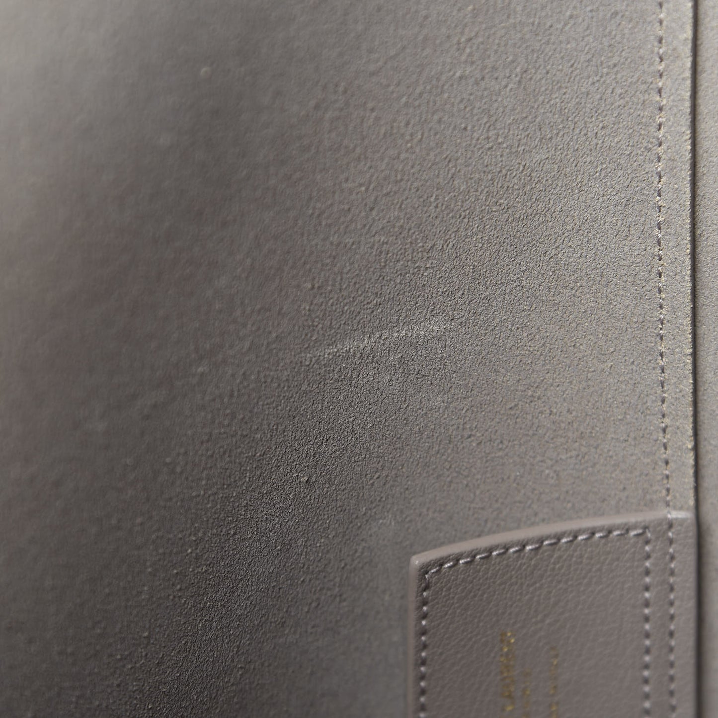 Calfskin Large Shopping Tote Taupe