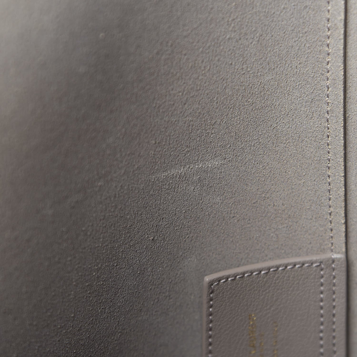 Saint Laurent Calfskin Large Shopping Tote Taupe 8 of 15