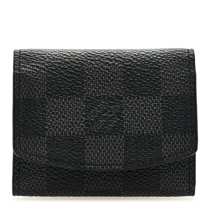 Louis Vuitton Damier Graphite Cufflinks Case 1 of 6