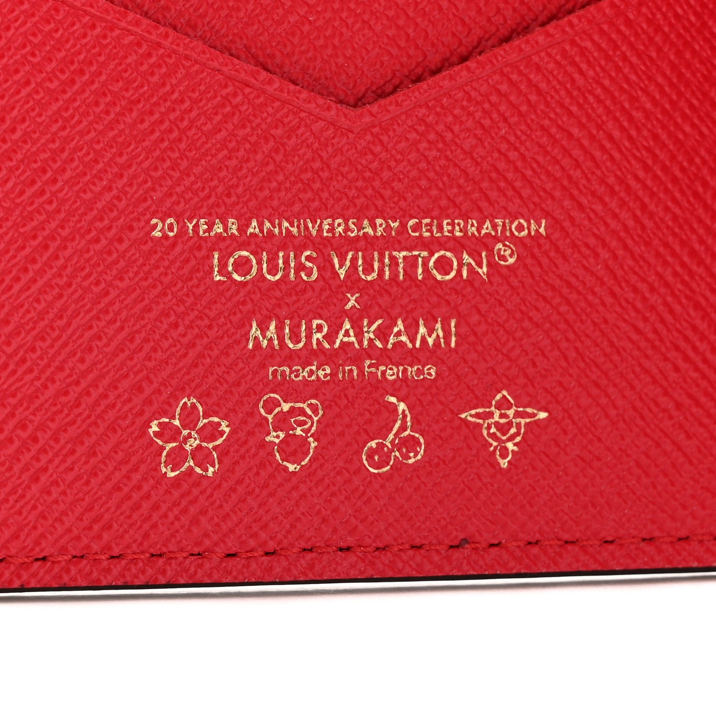 LV X TM Monogram Cerises Passport Cover
