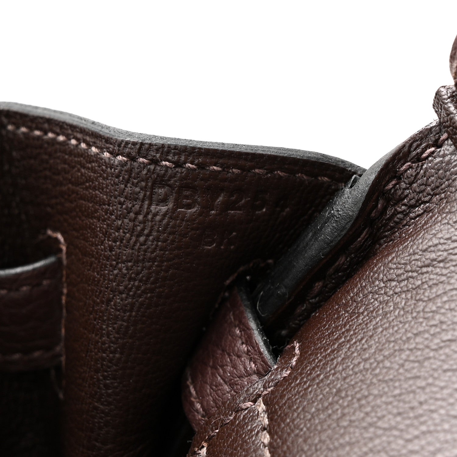 Hermes Togo Birkin 25 Chocolate 7 of 11