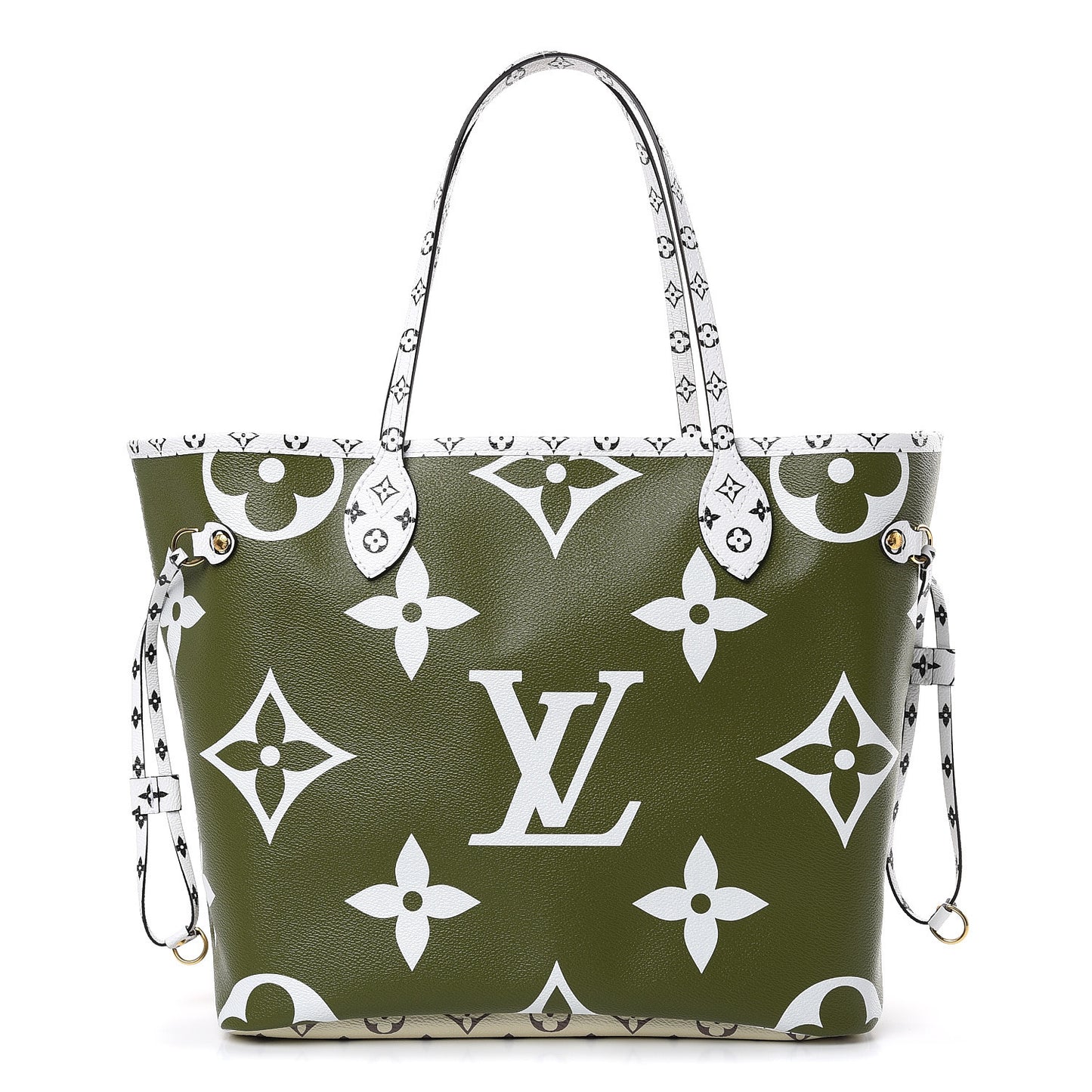 Monogram Giant Neverfull MM Kaki
