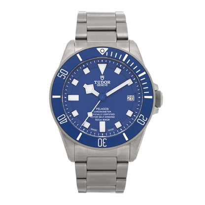 TUDOR Titanium 42mm Pelagos Automatic Watch Blue 25600TB 1 of 5