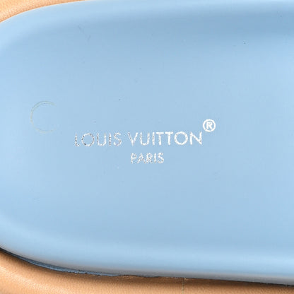 Louis Vuitton Monogram Denim LV Bliss Womens Comfort Mules 40 Turquoise 8 of 9