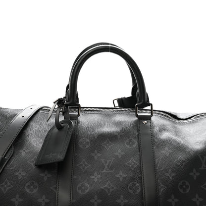 Louis Vuitton Monogram Eclipse Keepall Bandouliere 55 8 of 14