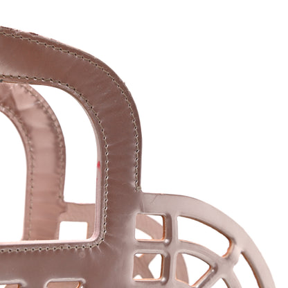 Louis Vuitton Metallic Patent Reef Jelly Basket MM Pink 13 of 14