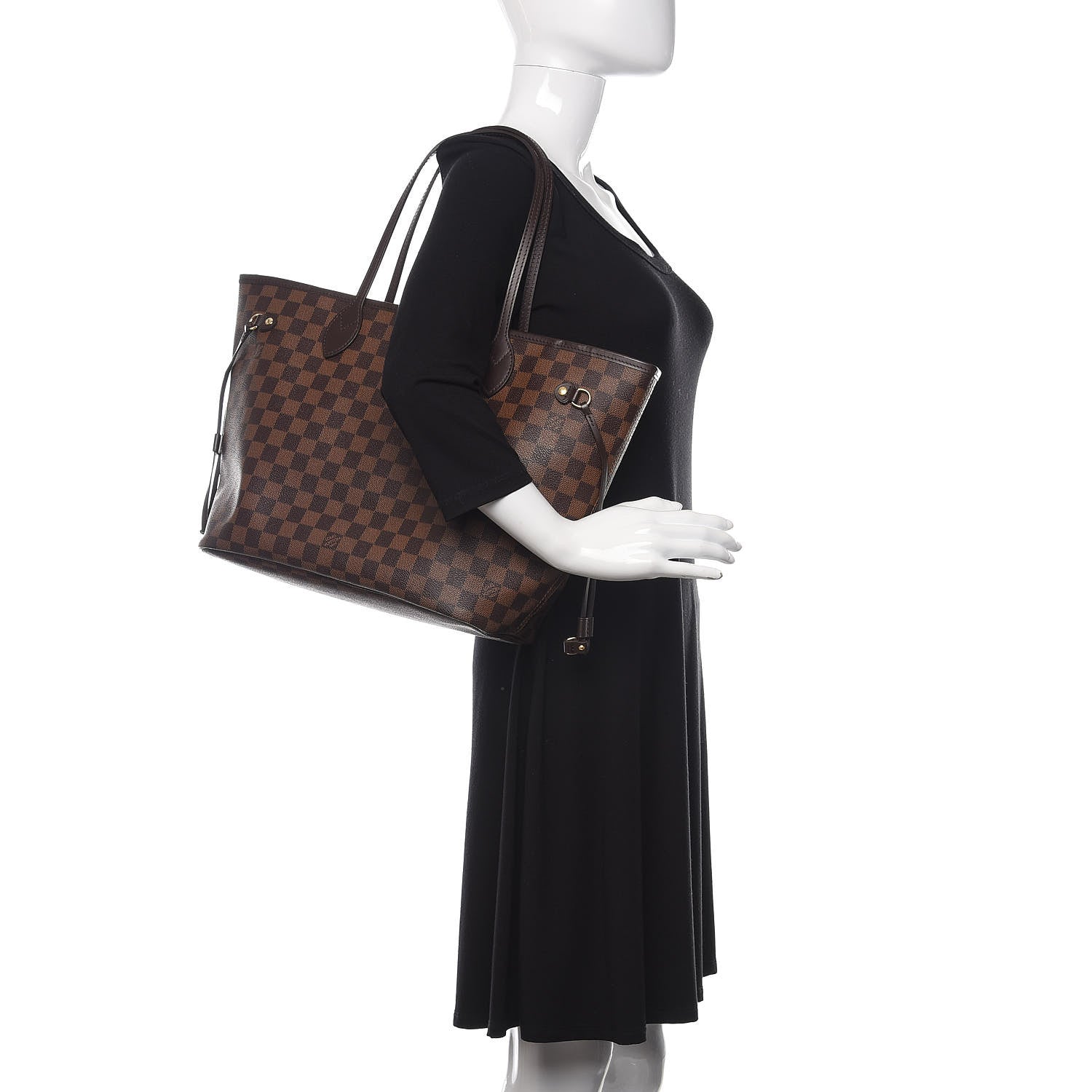 Louis Vuitton Damier Ebene Neo Neverfull MM 2 of 10