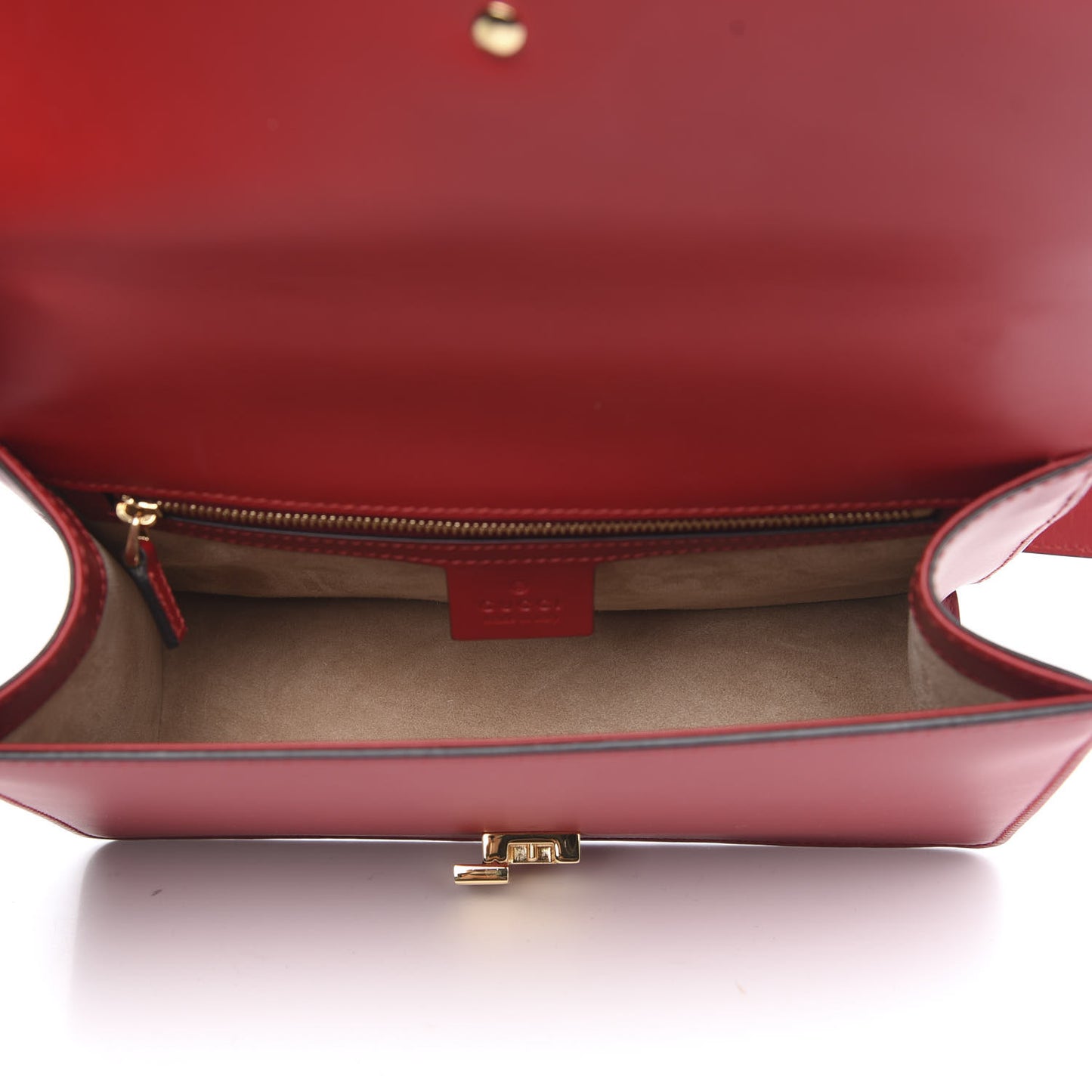 Calfskin Small Sylvie Shoulder Bag Hibiscus Red
