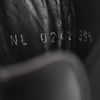 Louis Vuitton Calfskin Monogram Beaubourg Ankle Boots 39.5 Black 9 of 9