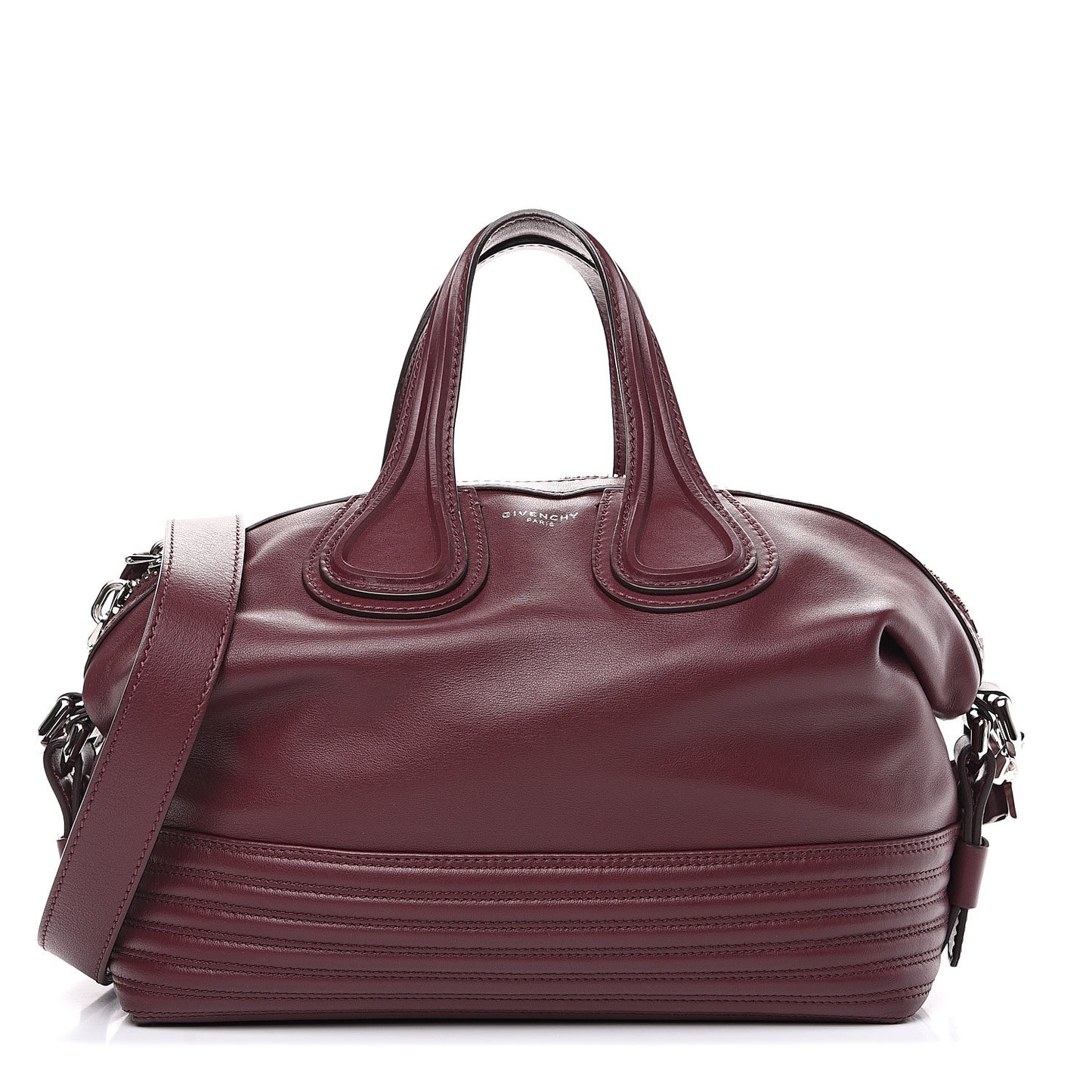 Calfskin Small Biker Nightingale Oxblood
