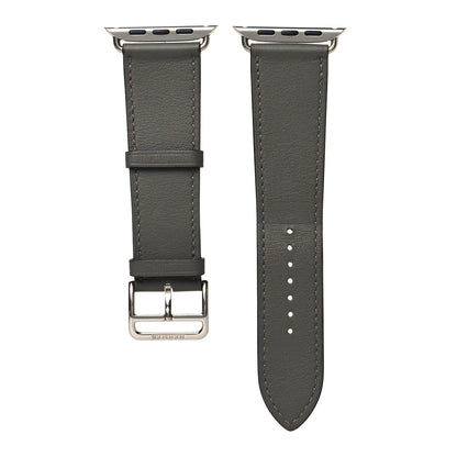 Hermes Swift Attelage 45mm Apple Watch Band Gris Meyer 1 of 8