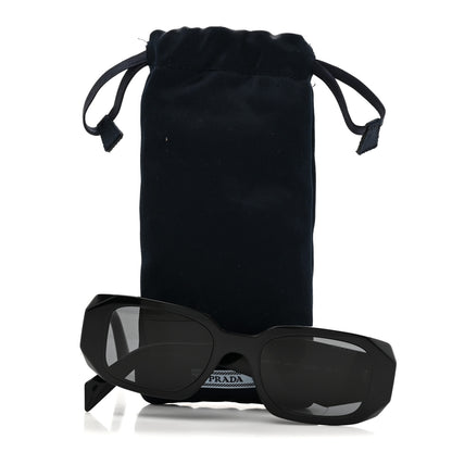 Prada Acetate Symbole Sunglasses SPR 17W Black 8 of 8
