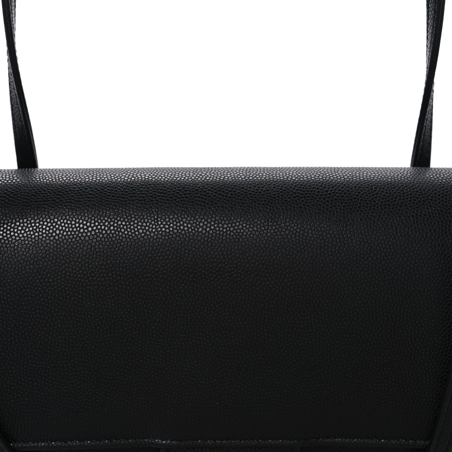 Shiny Caviar Preppy Coco Small Flap Black
