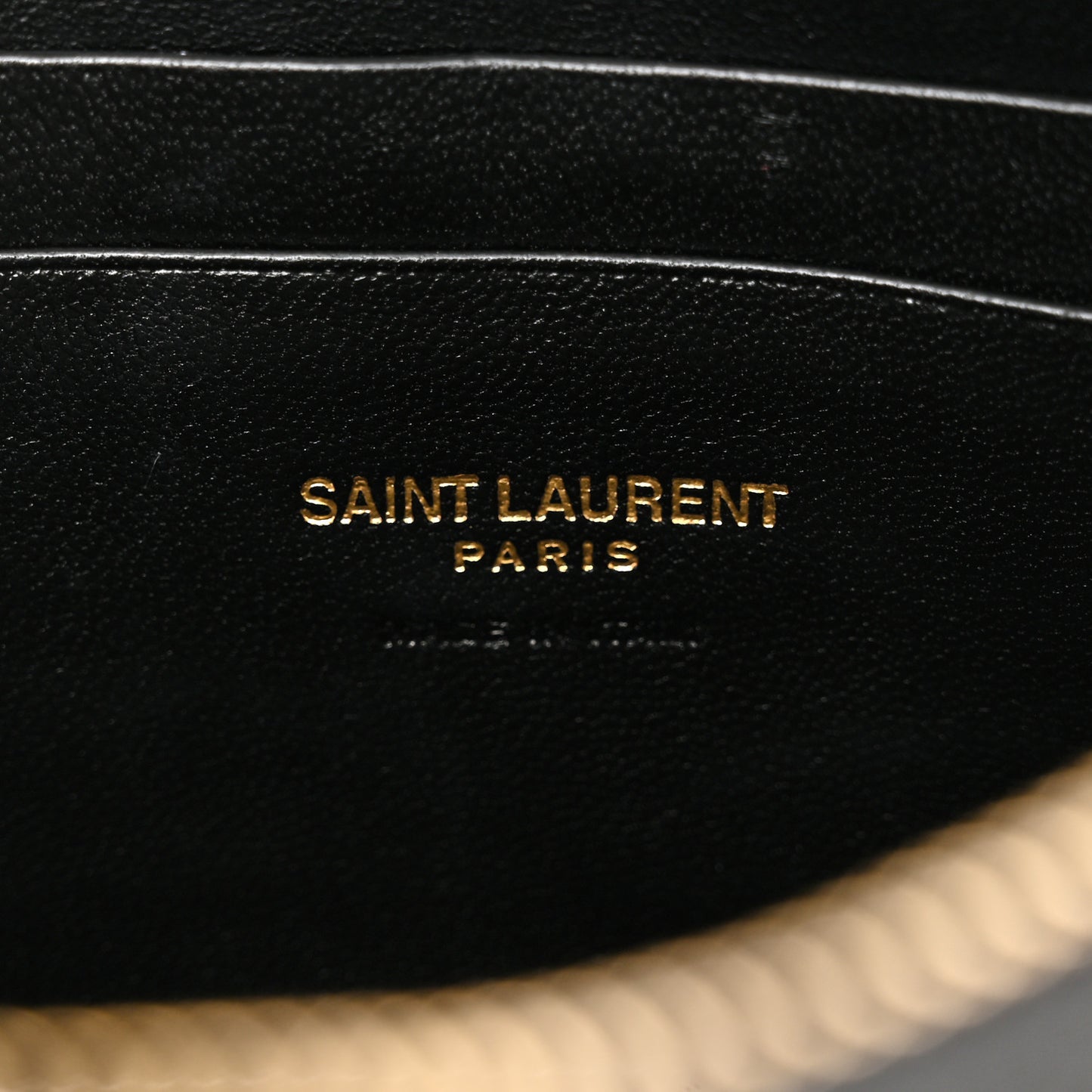 Grain De Poudre Matelasse Monogram Mini Lou Camera Bag Black