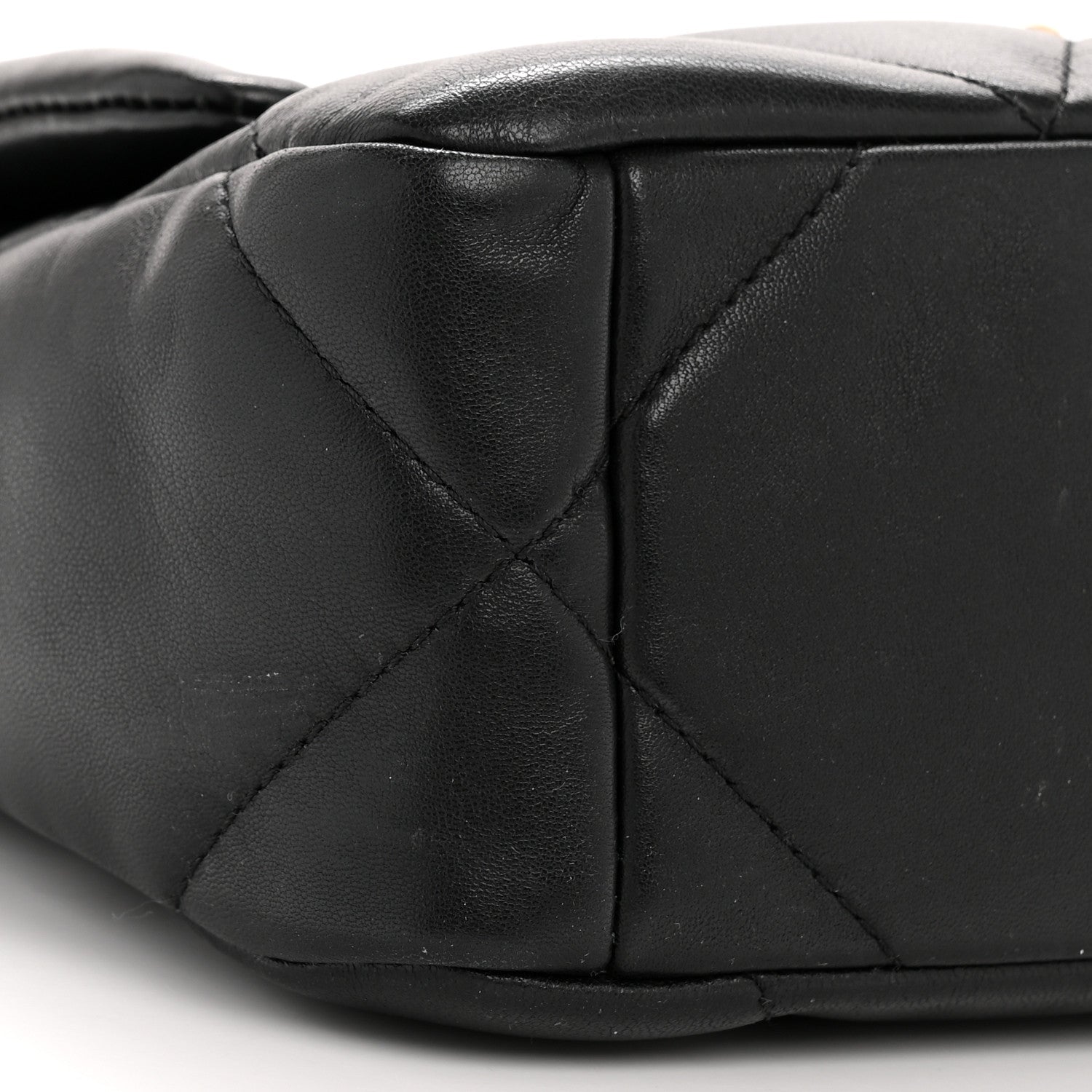 Chanel Lambskin Quilted Medium Chanel 19 Flap Black 9 of 14