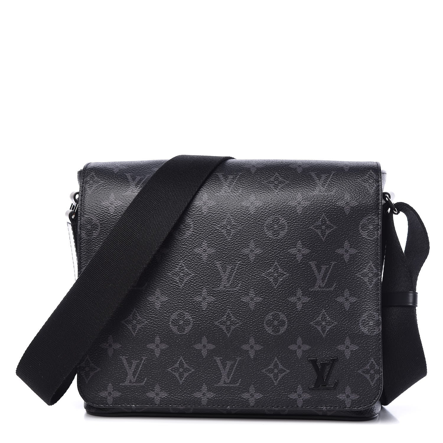 Louis Vuitton Monogram Eclipse District PM Black 1 of 10
