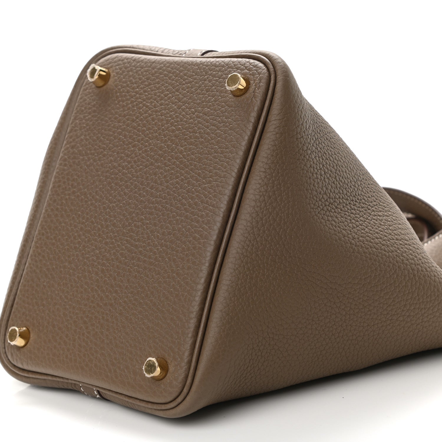 Hermes Taurillon Clemence Picotin Lock 18 PM Etoupe 10 of 10