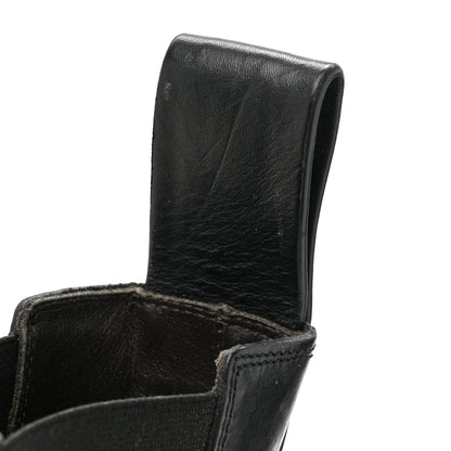 Bottega Veneta Calfskin Mens The Tire Chelsea Boots 42 Black Blaster 10 of 10
