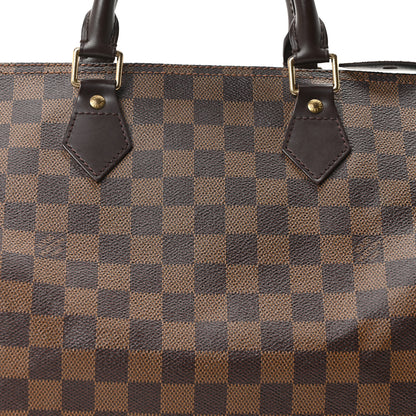 Louis Vuitton Damier Ebene Speedy 35 7 of 9