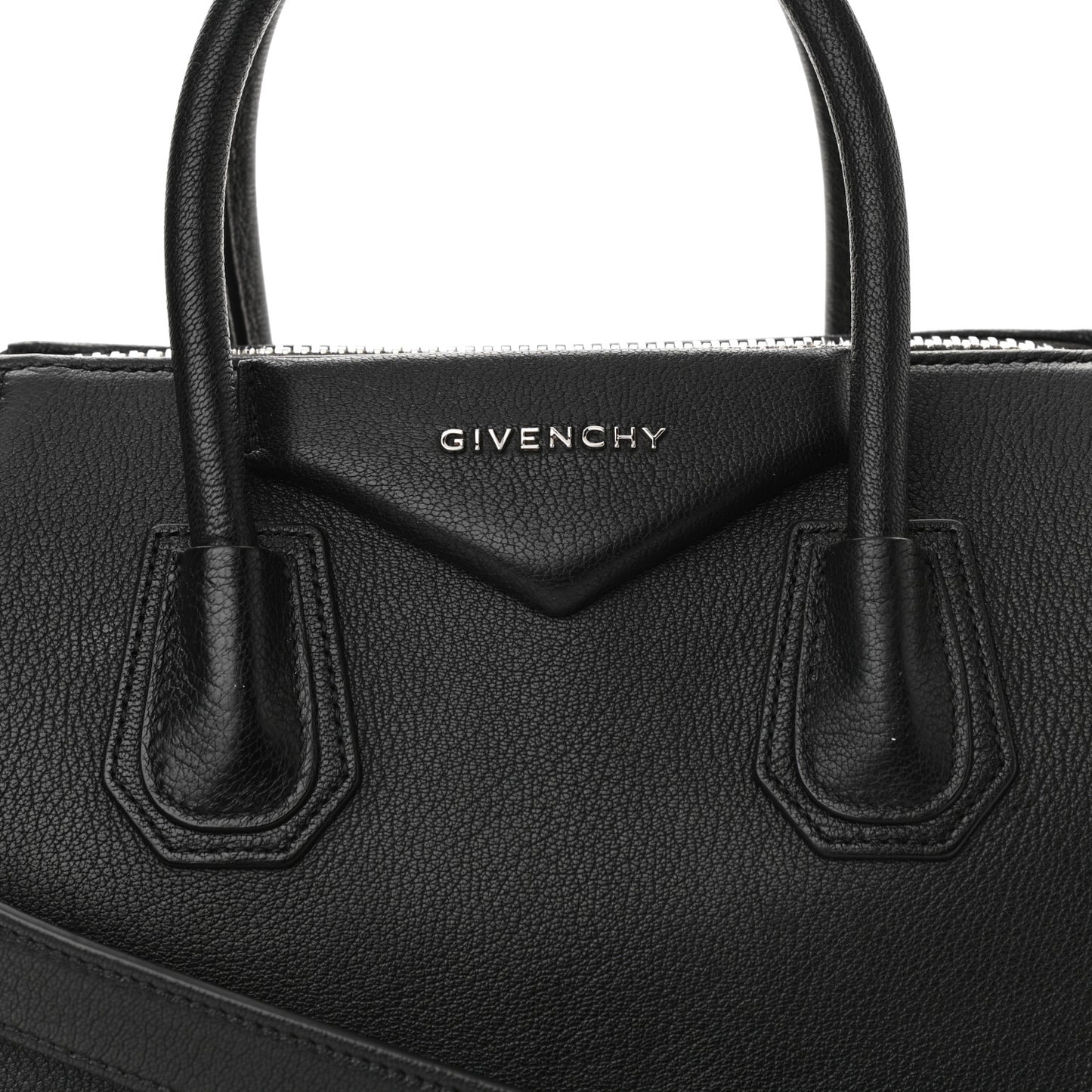 Sugar Goatskin Small Antigona Black