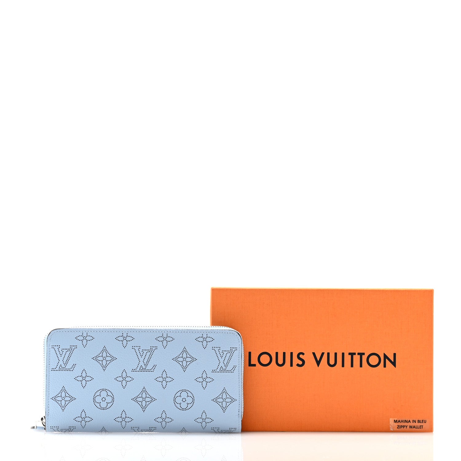 Louis Vuitton Mahina Zippy Wallet Blue Nuage 7 of 7