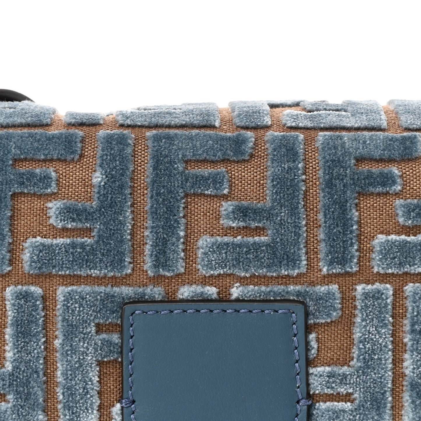 Velvet Jacquard FF Crystal Embossed Baguette Anice