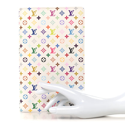Louis Vuitton LV X TM Monogram Multicolor Emily Notebook Cover MM White 2 of 7