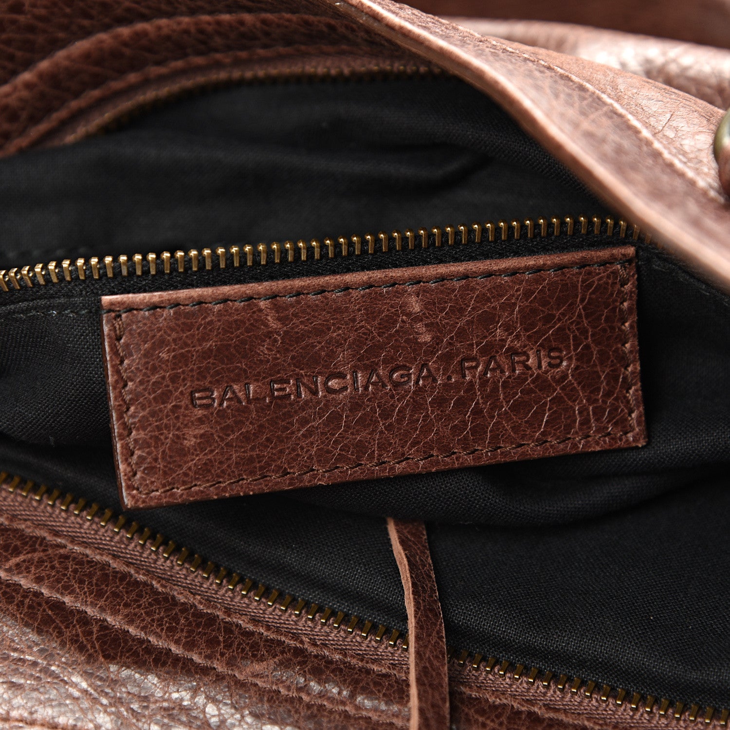 Balenciaga Agneau Classic Hardware Velo Castagna 5 of 12