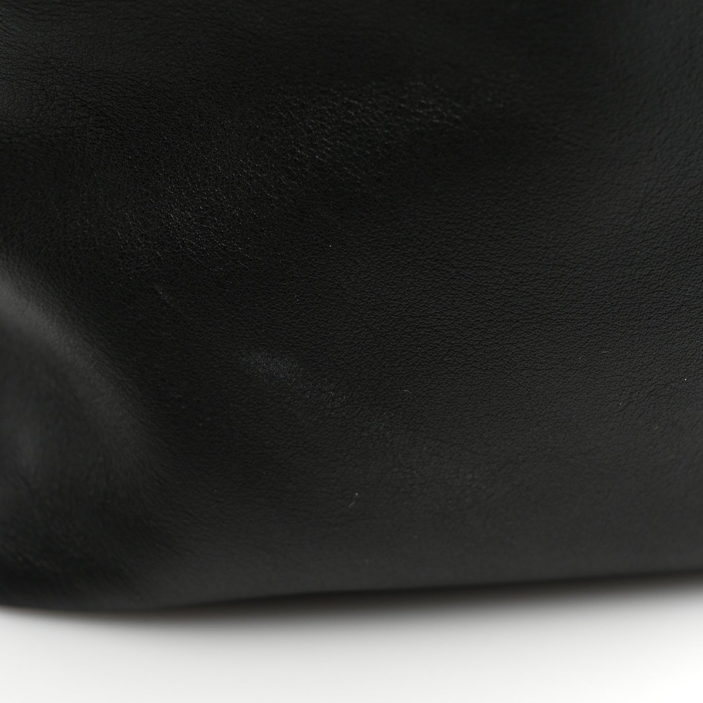 Calfskin Mini Flamenco Knot Clutch Black