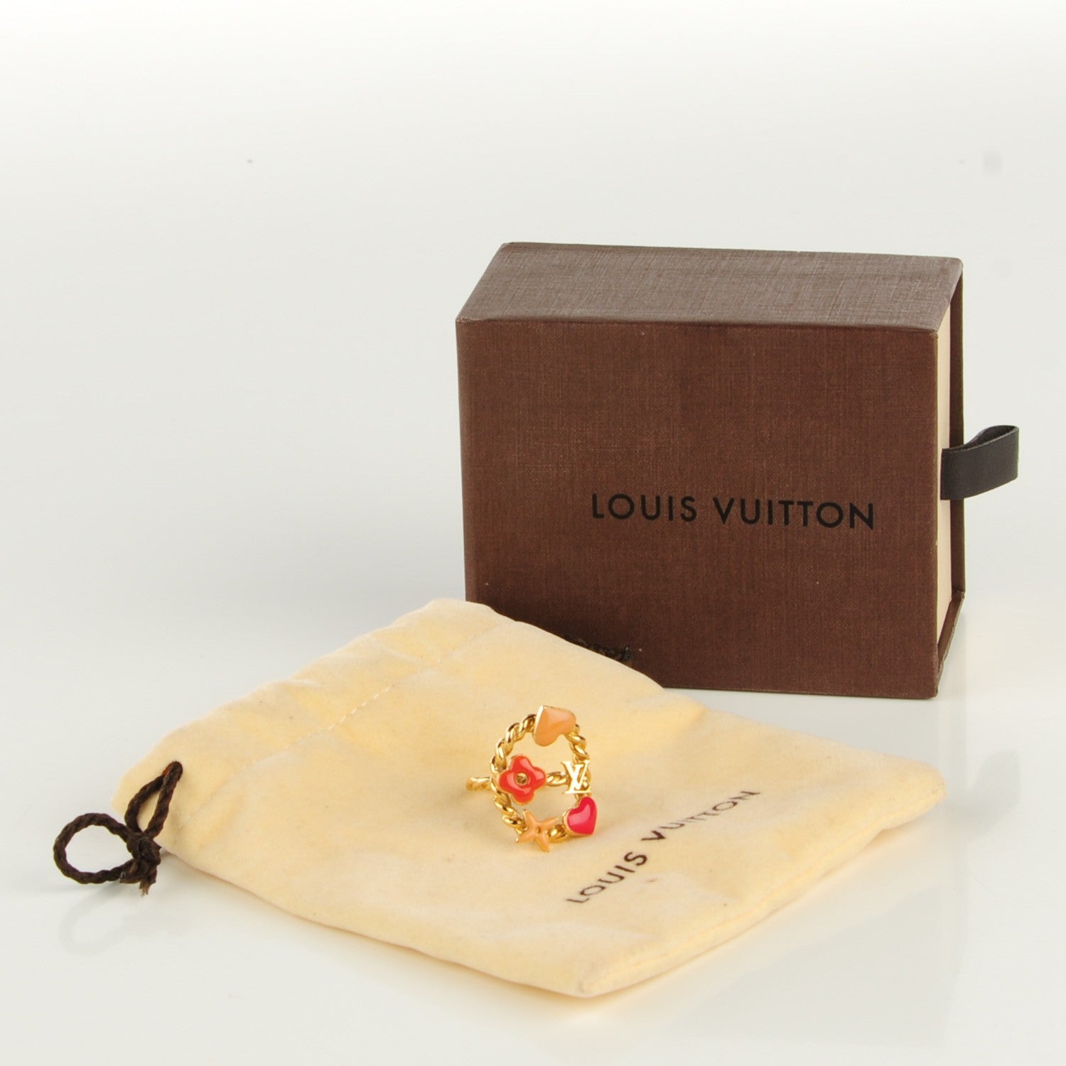 Louis Vuitton Sweet Monogram Coeurs Ring 50 5.25 4 of 4