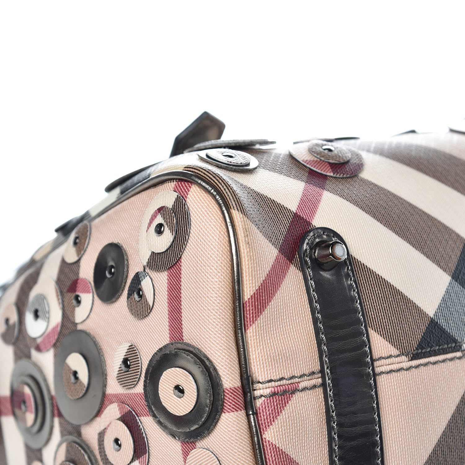Burberry Supernova Check Embellished Bowler 10 of 19