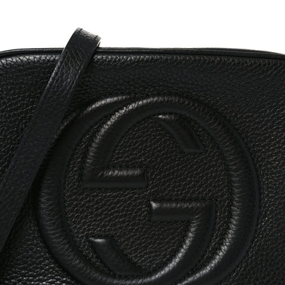 Gucci Pebbled Calfskin Small Soho Disco Bag Black 15 of 21