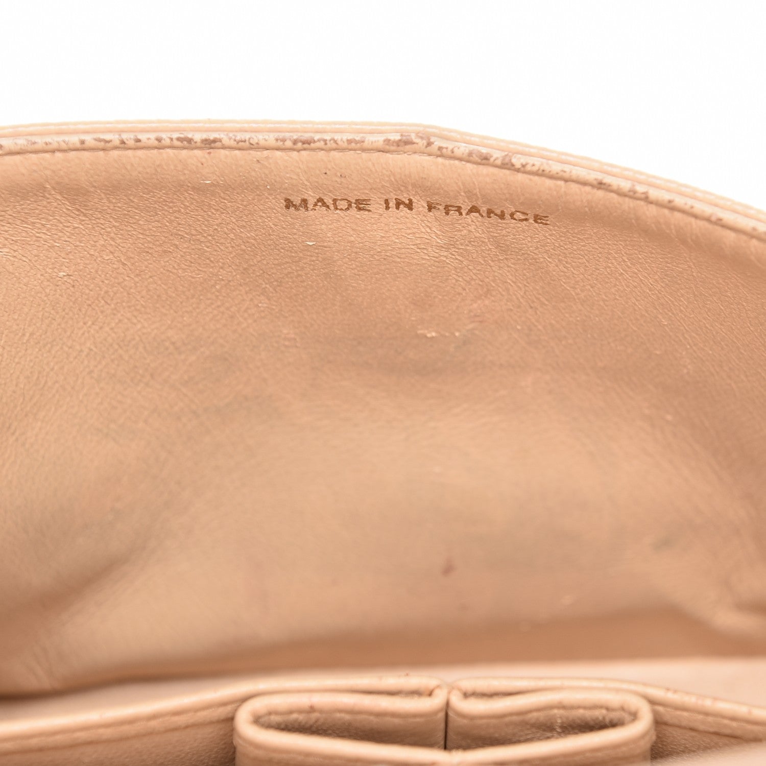 Chanel Caviar Quilted Small Double Flap Beige 10 of 13
