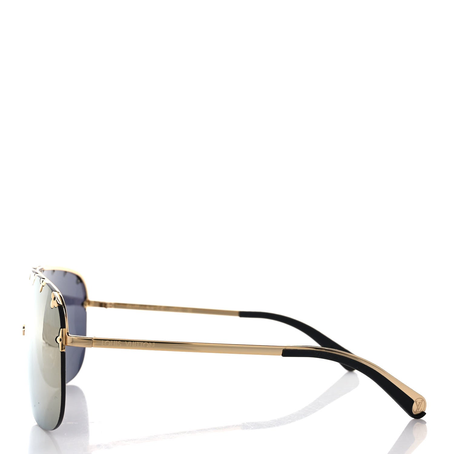 Louis Vuitton Purple Rain Sunglasses Z2367W Gold 3 of 11