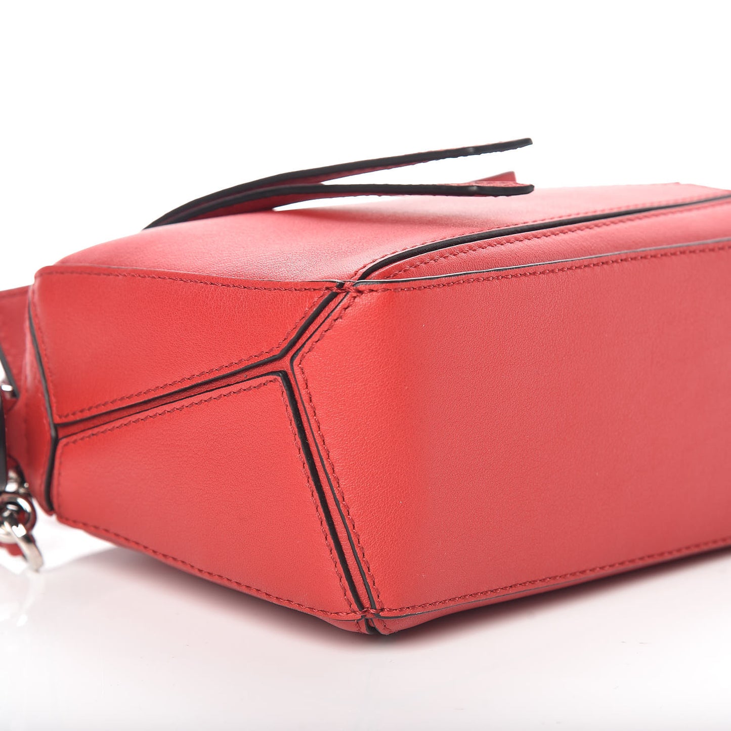 Calfskin Mini Puzzle Bag Rouge