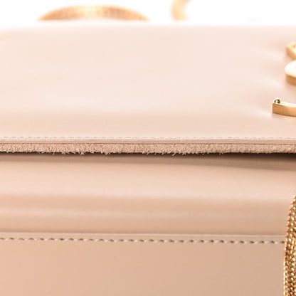 Saint Laurent Smooth Calfskin Medium Classic Monogram Kate Tassel Satchel Dark Beige 13 of 16