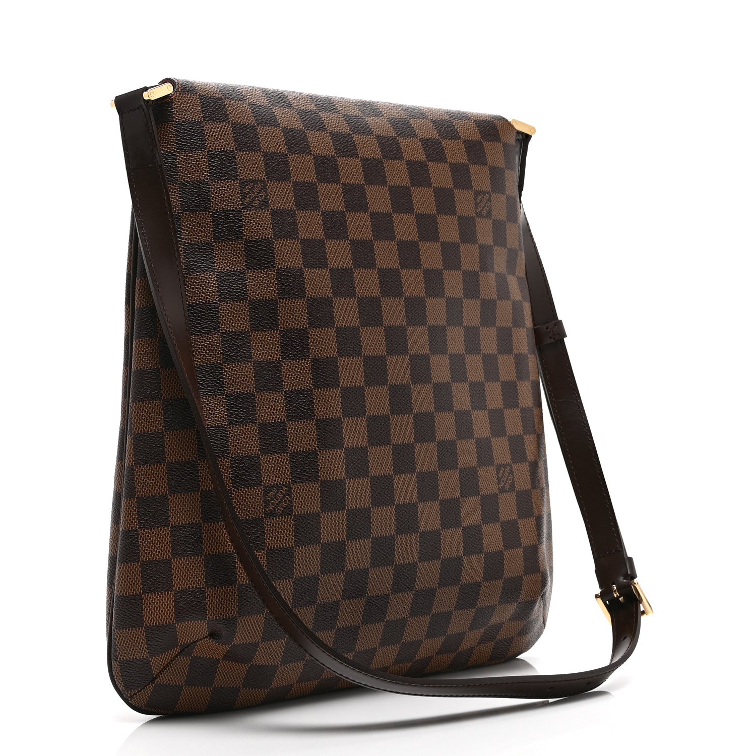 Louis Vuitton Damier Ebene Musette GM 3 of 10