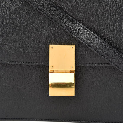 Celine Goatskin Medium Classic Box Flap Bag Black 10 of 10