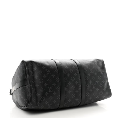 Louis Vuitton Monogram Eclipse Keepall Bandouliere 45 3 of 9