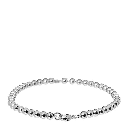Tiffany Sterling Silver Paloma Picasso Bead Loving Heart Tag Bracelet 3 of 5