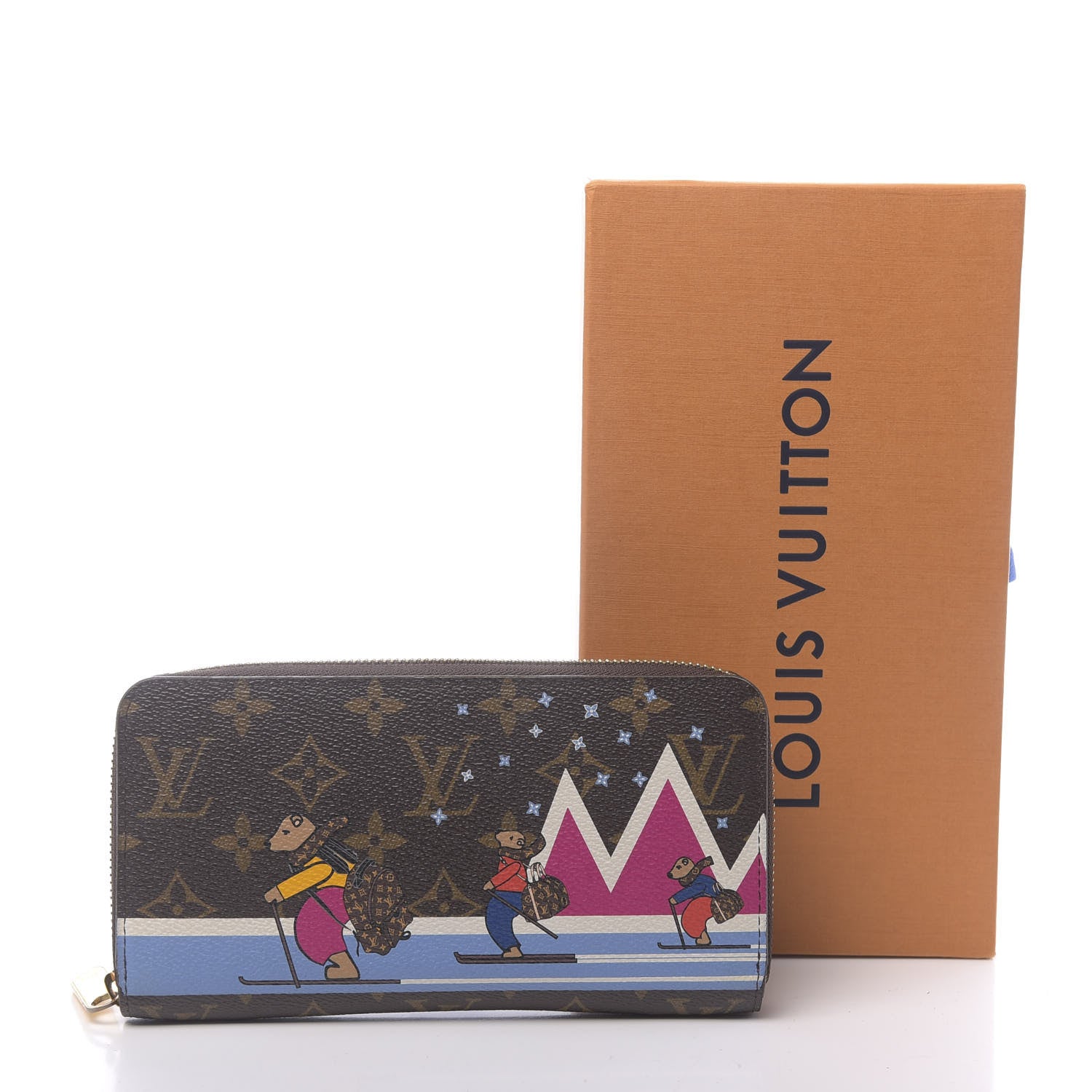 Louis Vuitton Monogram 2018 Christmas Animation Zippy Wallet 7 of 7