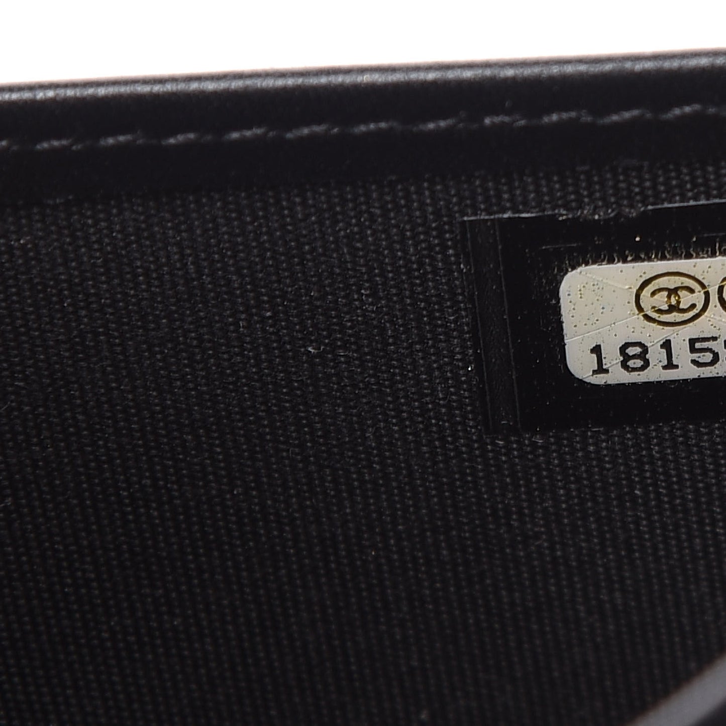 Patent Quilted Brilliant Yen Wallet Black