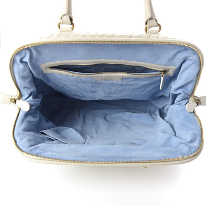 Bottega Veneta Nappa Intrecciato Frame Tote Colonial 7 of 11