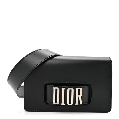 Christian Dior Smooth Calfskin Dio(r)evolution Flap Bag Black 1 of 10
