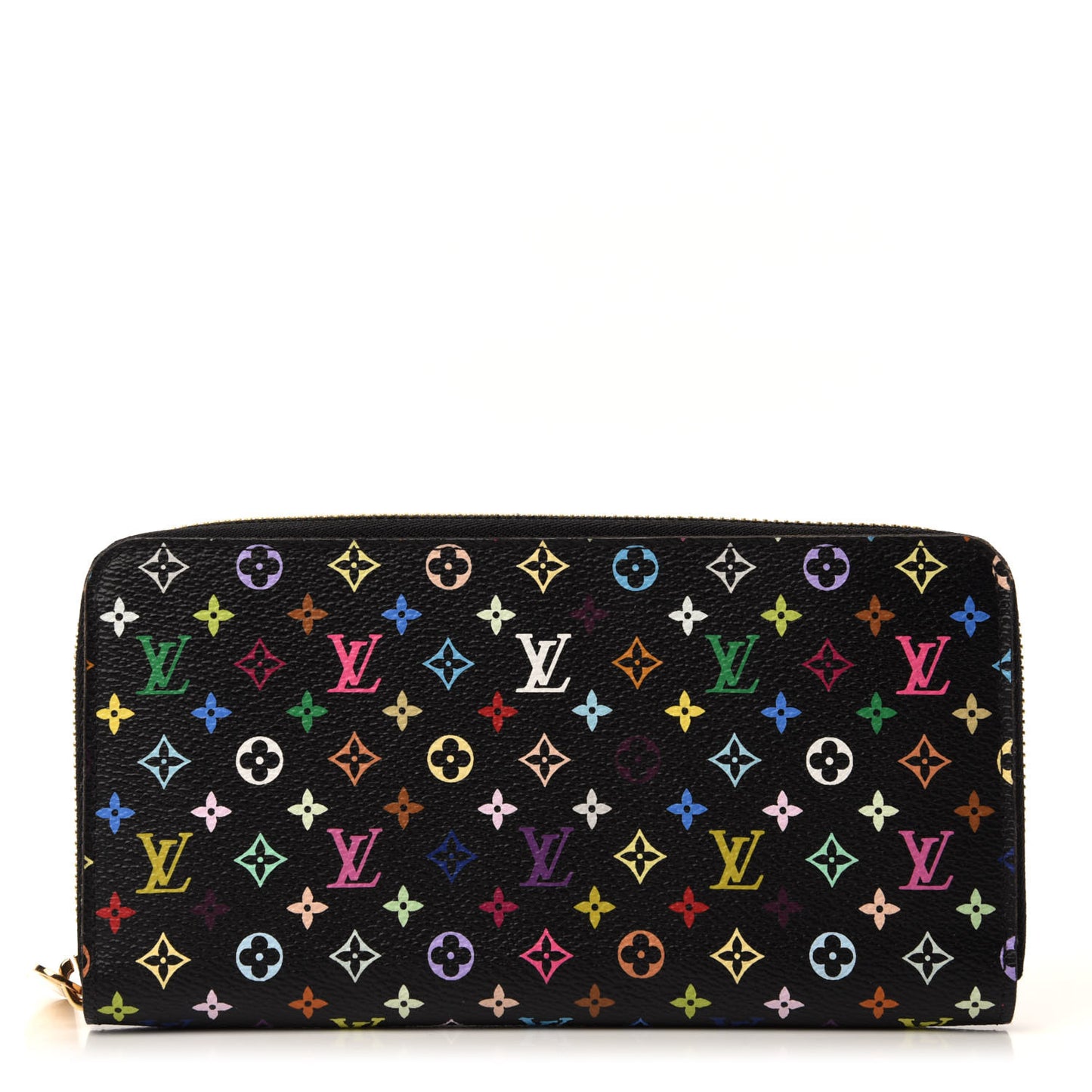 Monogram Multicolor Zippy Wallet Black Grenade