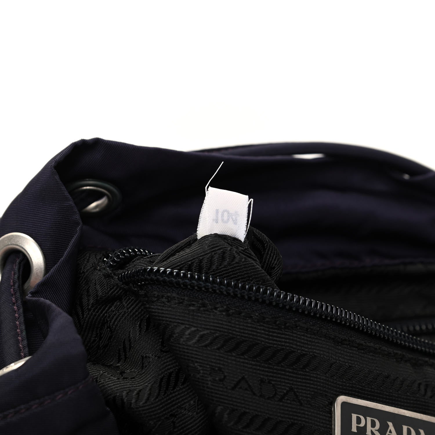 Prada Nylon Vela Small Backpack Prugna 9 of 10